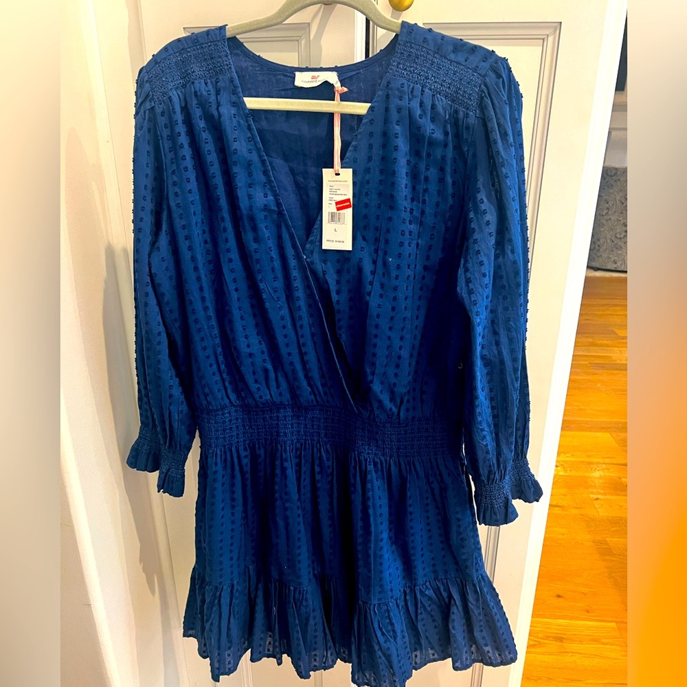 NWT Vineyard Vines Textured Dress size Large